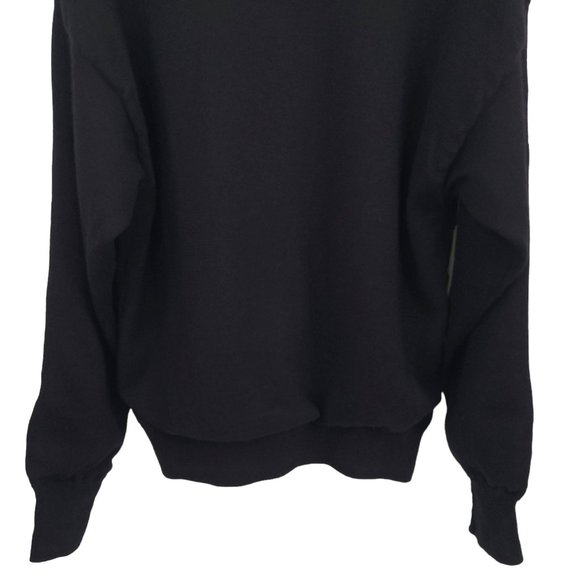 Vintage Titleist Corbin XCR Golf Sweater Mens L Wool V Neck Long Sleeve Black - Picture 7 of 12